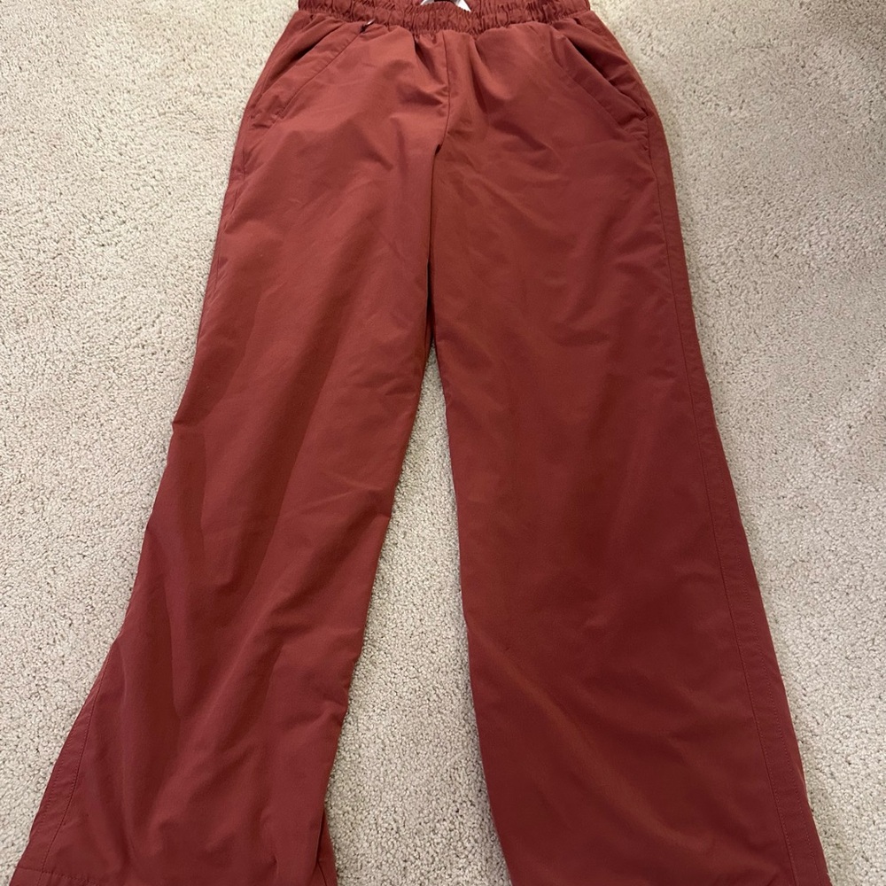 Athleta Girl Maroon/Berry Comfy Pants